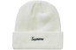 SUPREME LOOSE GAUGE BEANIE WHITE