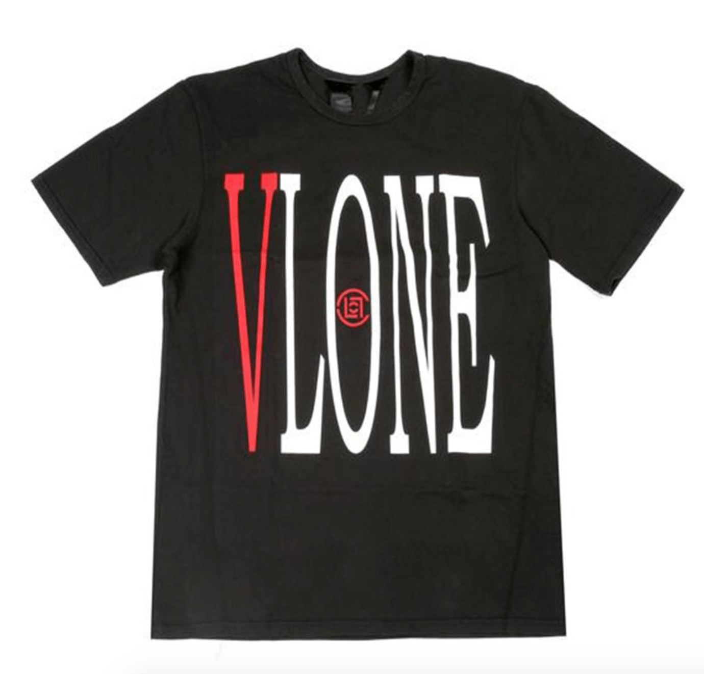 VLONE X CLOT STAPLE TEE BLACK / RED