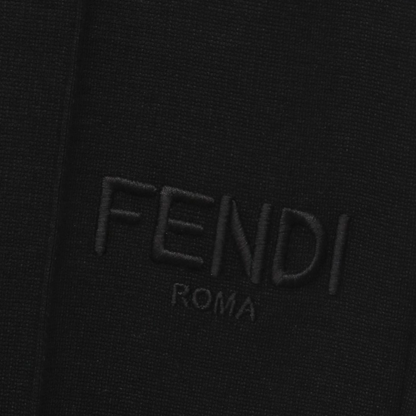 Kids Fendi Black Logo Joggers