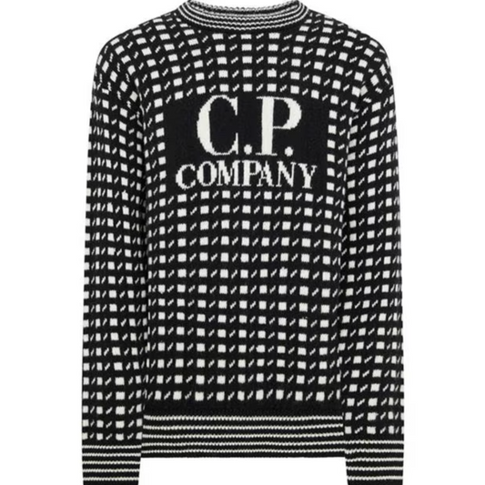 CP Company Logo Knitted Sweatshirt