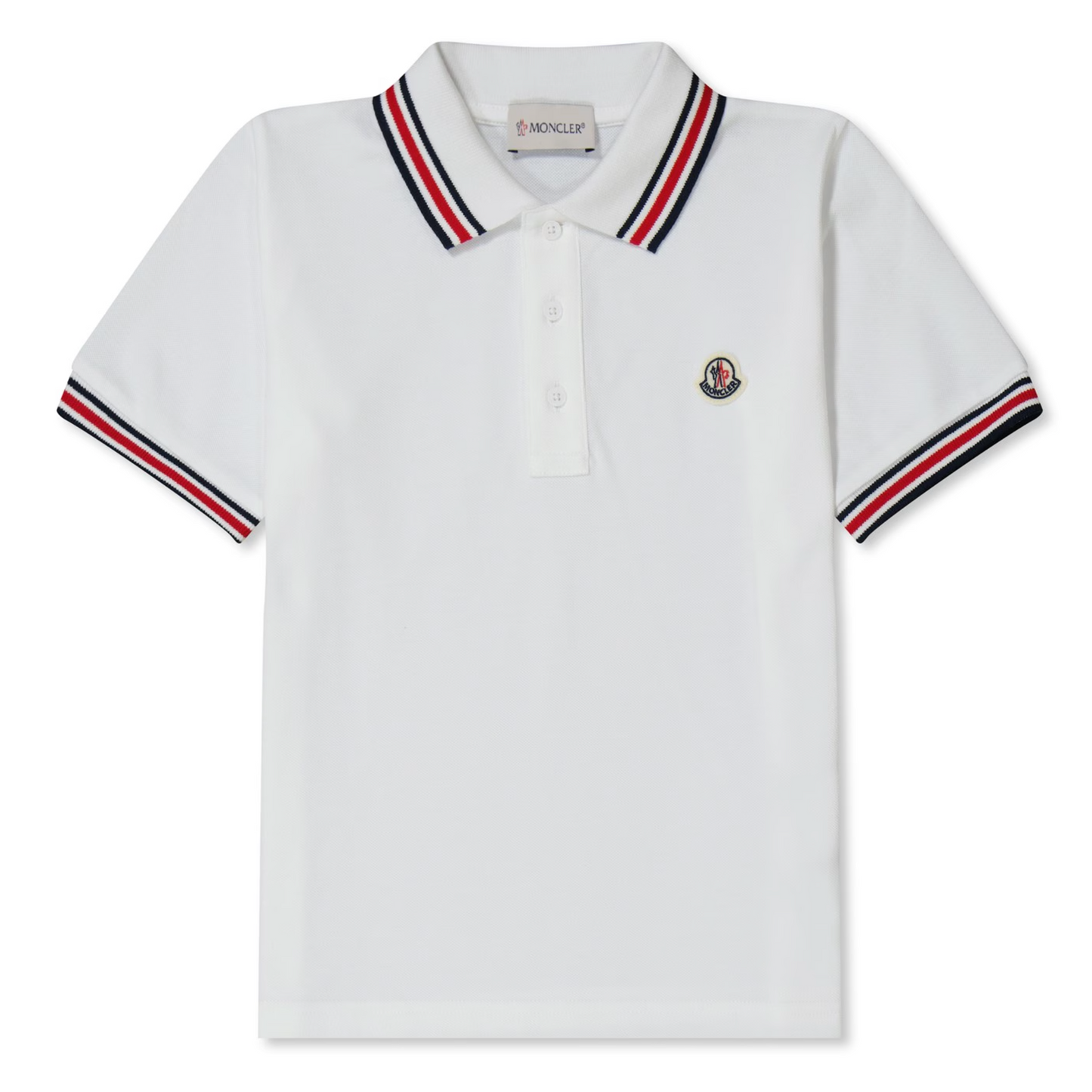 Kids Moncler Logo Polo Shirt Set