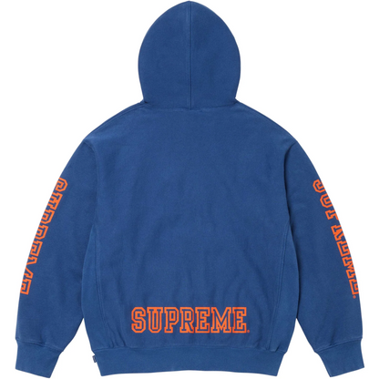 Supreme Blue Logo Hoodie
