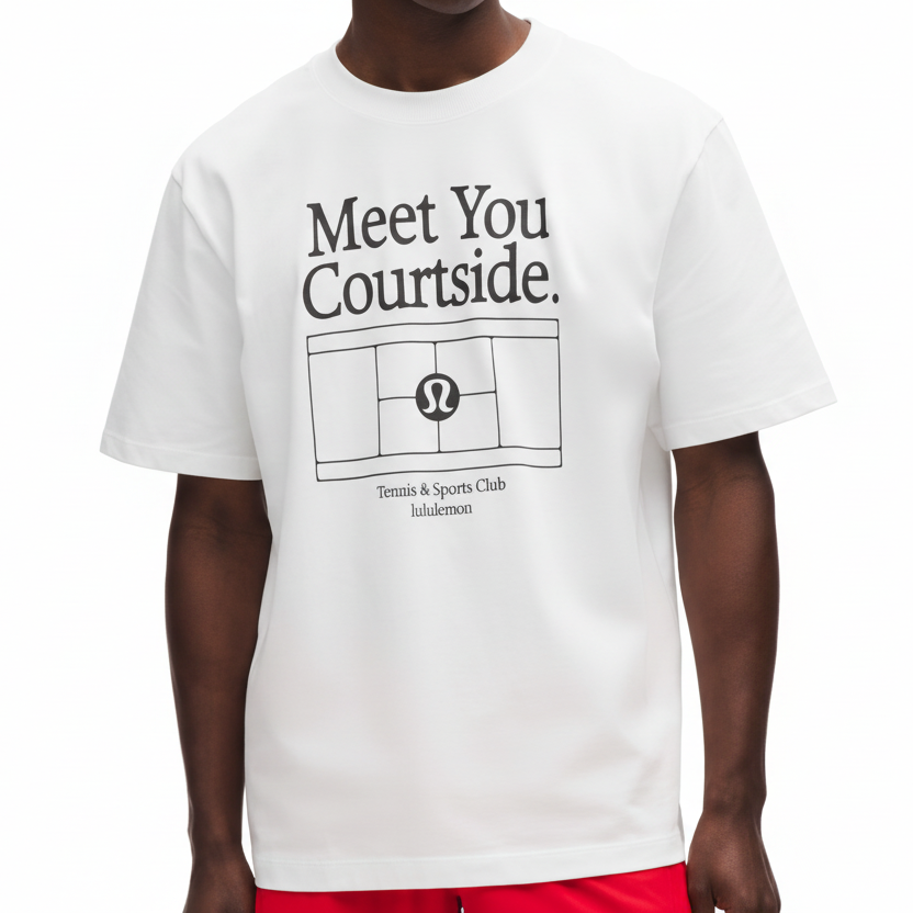 Lululemon Meet You Courtsied Tee