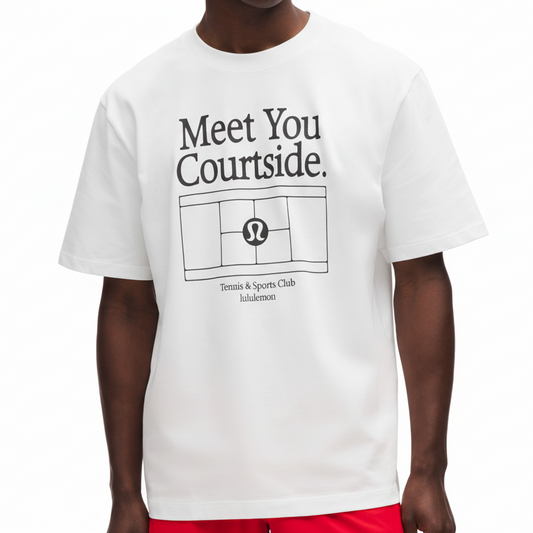 Lululemon Meet You Courtsied Tee