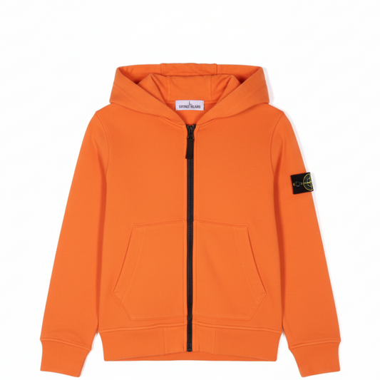 Stone Island Junior Zipped Hoodie
