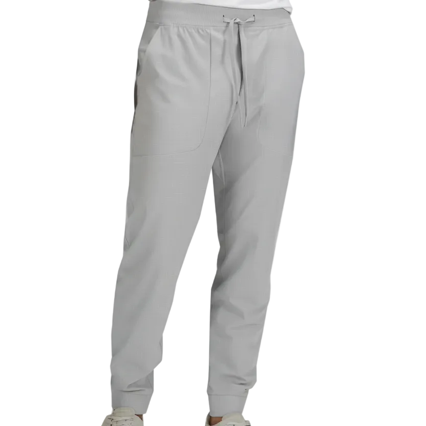 Lululemon Grey Cuffed ABC Woven Air Sweatpants