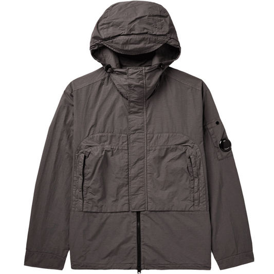 CP Company Flatt Nylon Lens Hooded Overshirt
