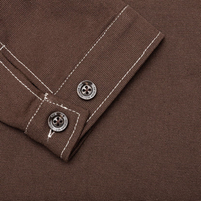 Script Carpenter Jacket - Brown