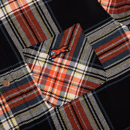 Script L/S Woven - Plaid