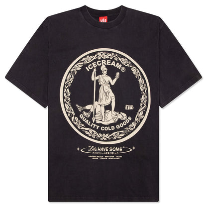 Seal S/S Tee - Charcoal Art