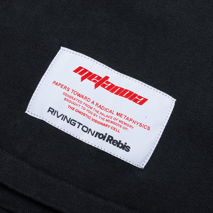 Sentence Garden L/S Tee - Jet Black
