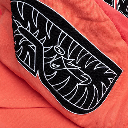 Shark Full Zip Hoodie Korea - Orange