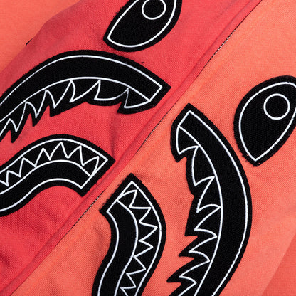 Shark Full Zip Hoodie Korea - Orange