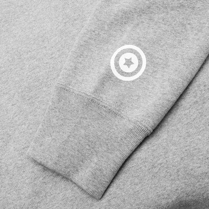 Shark Full Zip Hoodie - Grey