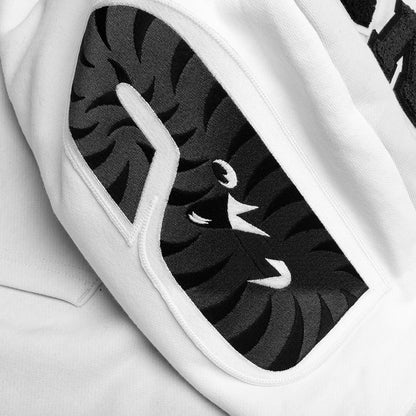 Shark Full Zip Hoodie #1 - Gray