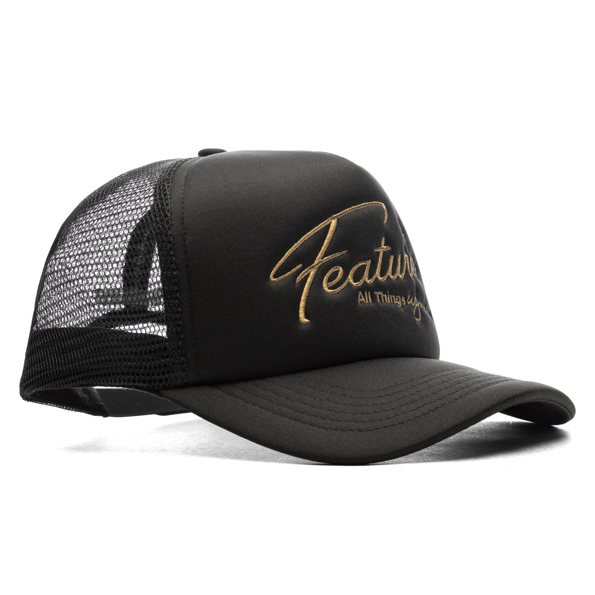Feature x Wynn Shine Trucker - Black