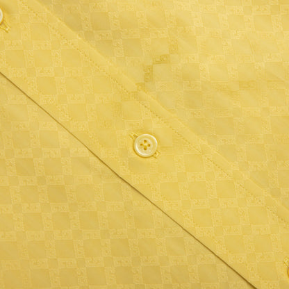 Monogram 72 Jacquard Shirt - Banana