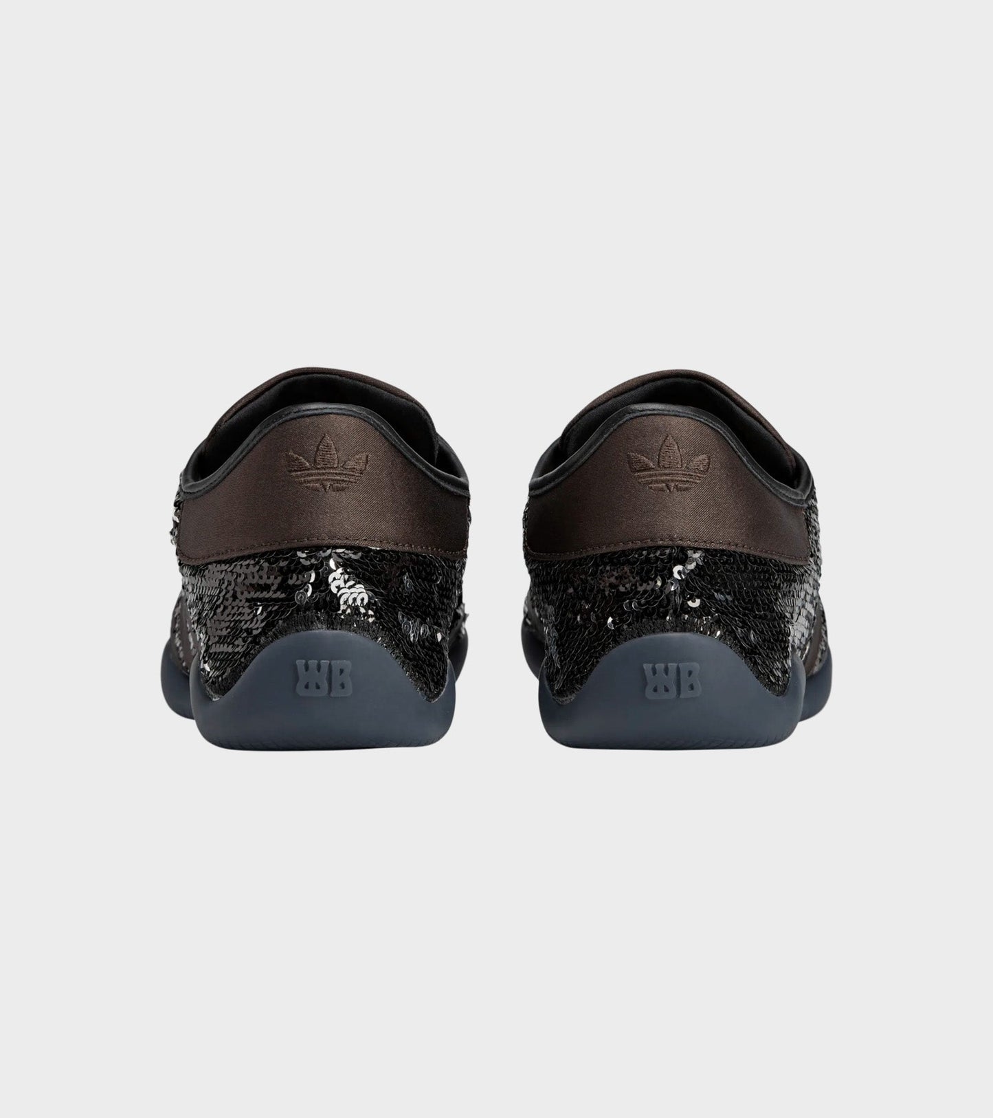 WB Karintha Sequin Core Black/Silver Metallic/Dark Brown