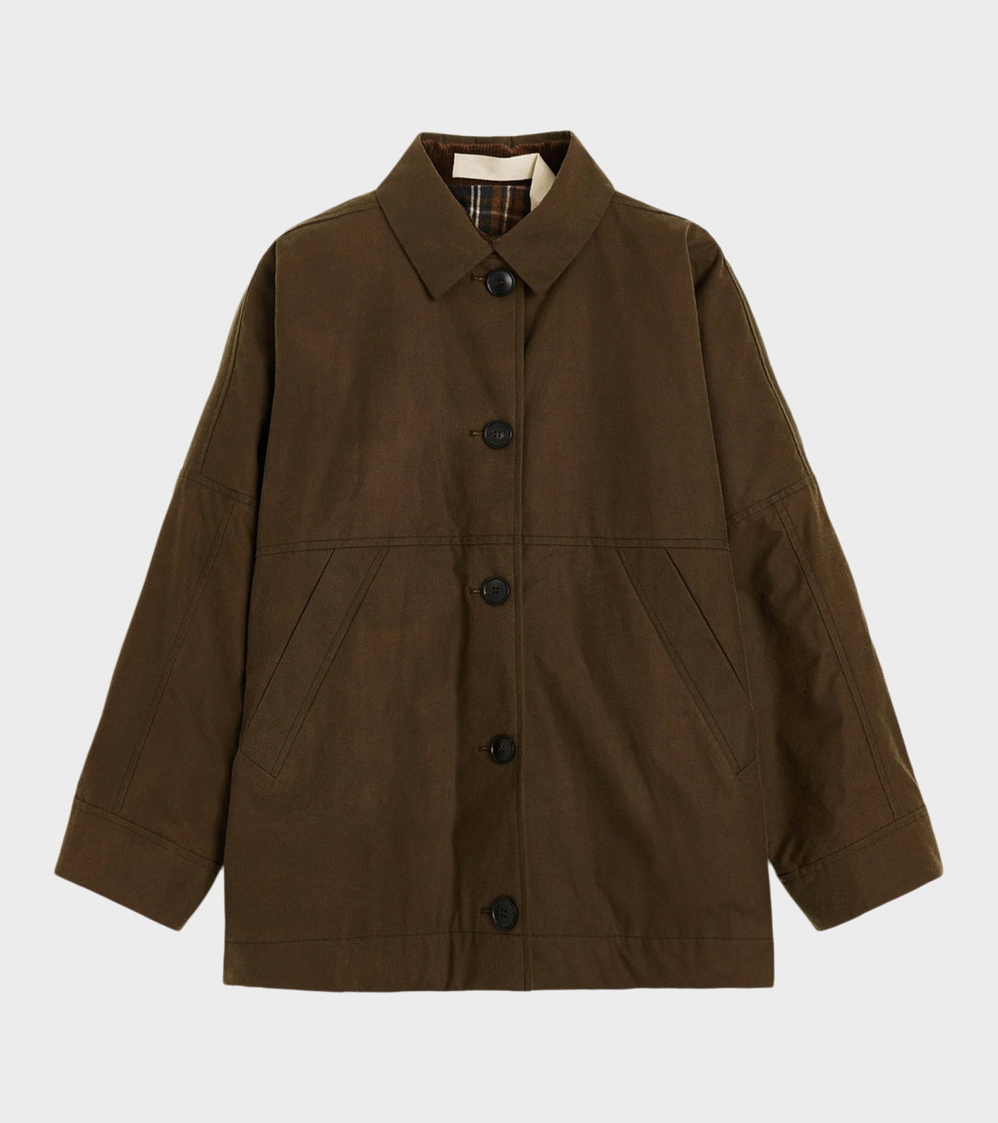 Moa Oilskin Jacket Bark