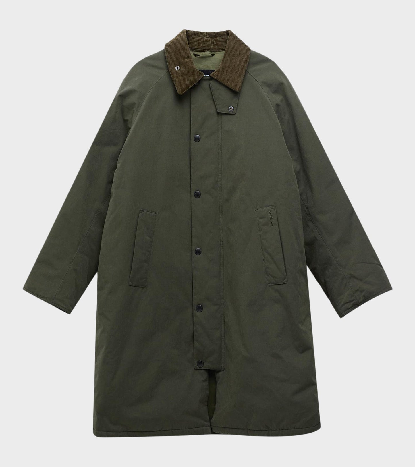 Barbour Padded Exmoor Coat Olive