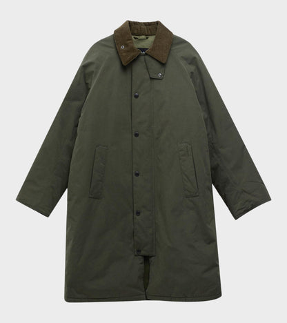 Barbour Padded Exmoor Coat Olive