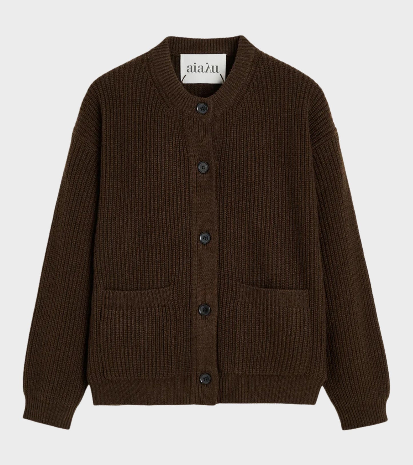 Bine Cardigan Dark Brown