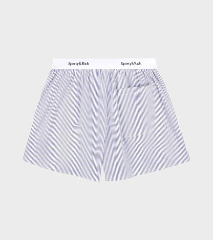 Yankees Serif Boxer Short Navy Striped