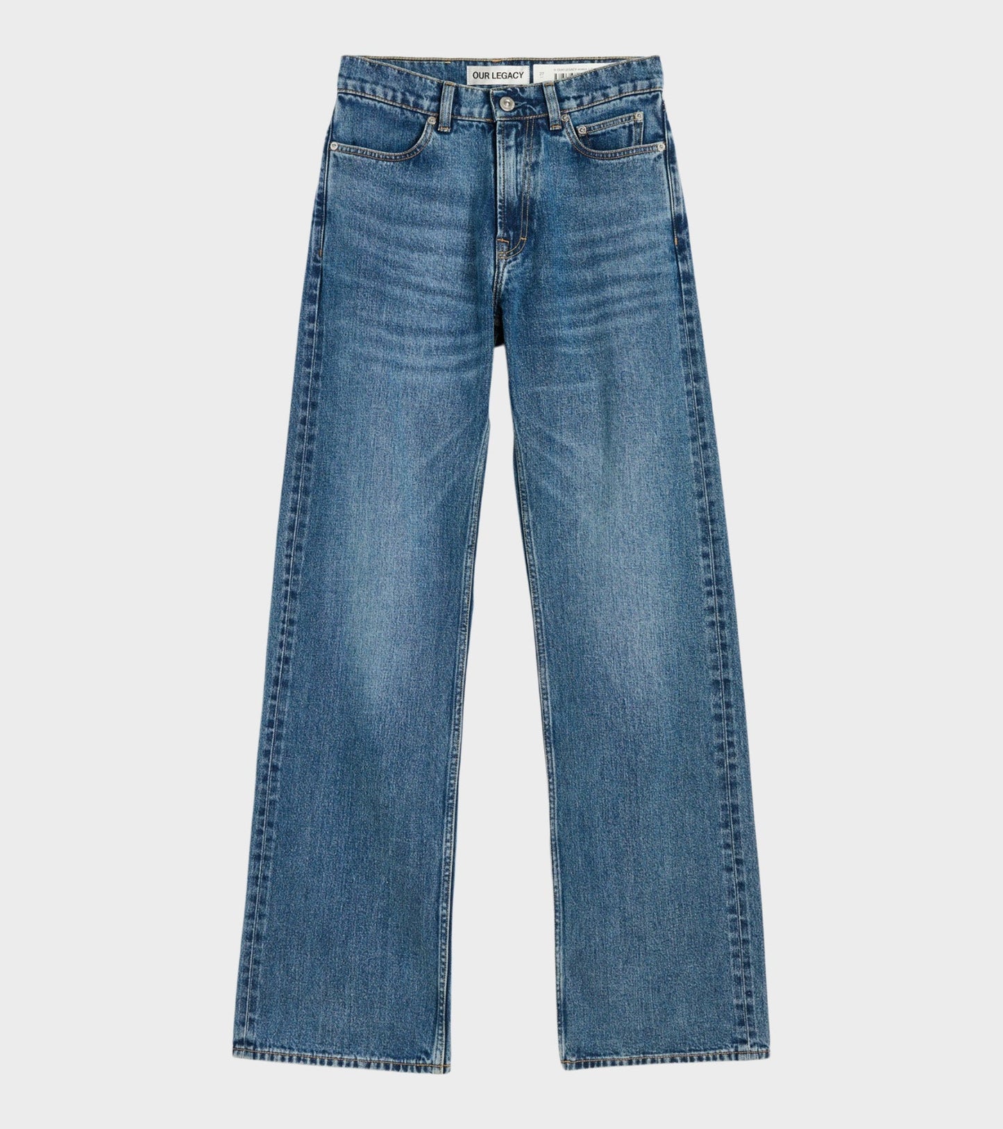 W Wata Cut Jeans Rodeo Wash Broken Twill
