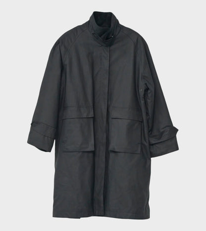 Oilskin Coat Black
