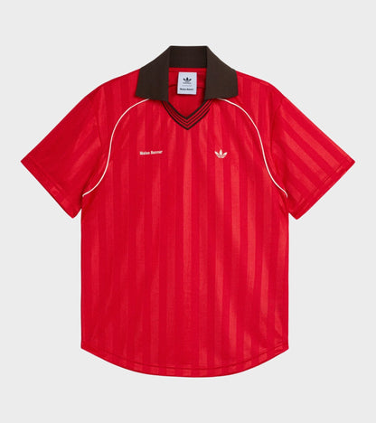 WB Football Tee Better Scarlet/Dark Brown