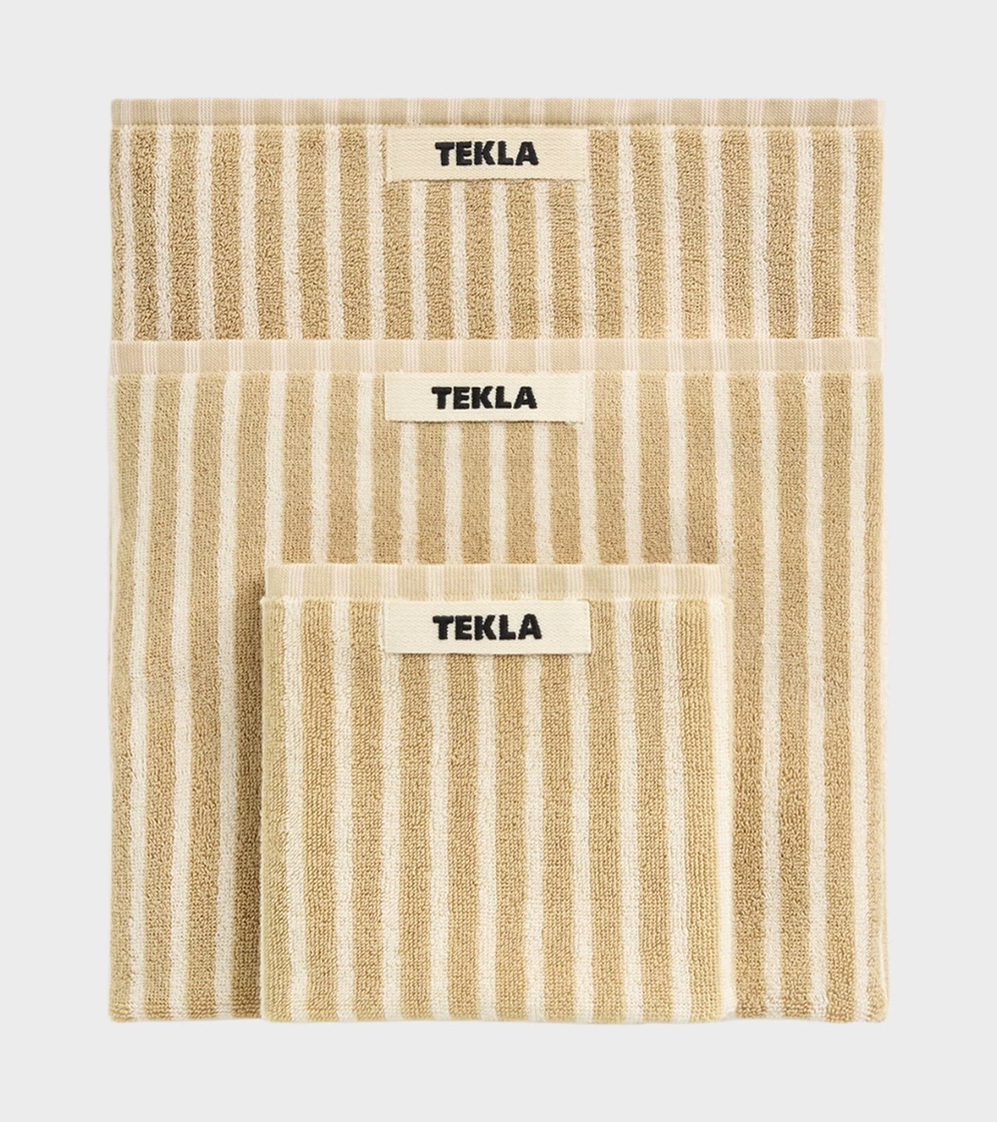 Hand Towel 50x90 Ivory Stripes