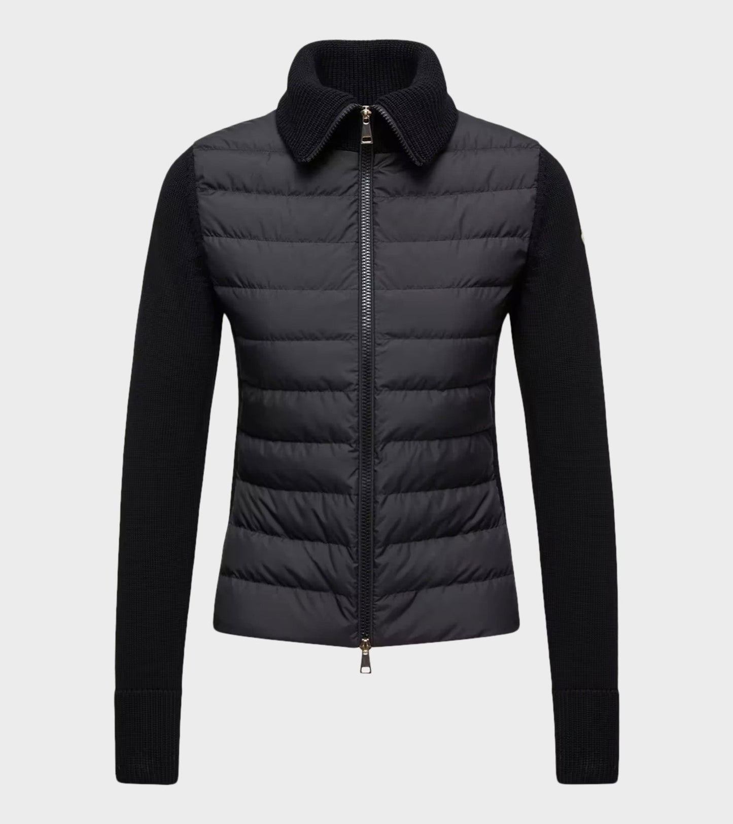 Wool Zip-up Jacket Black