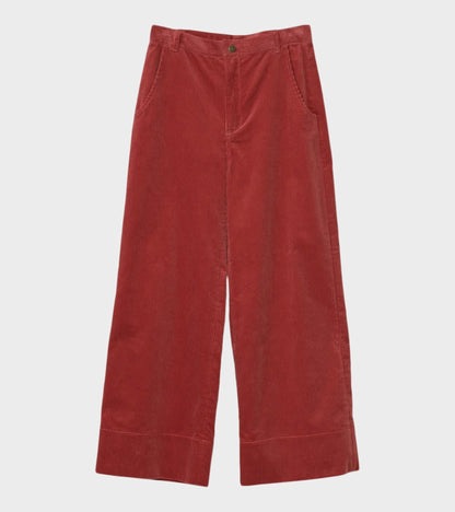 Corduroy Wide Pants Dusty Rose