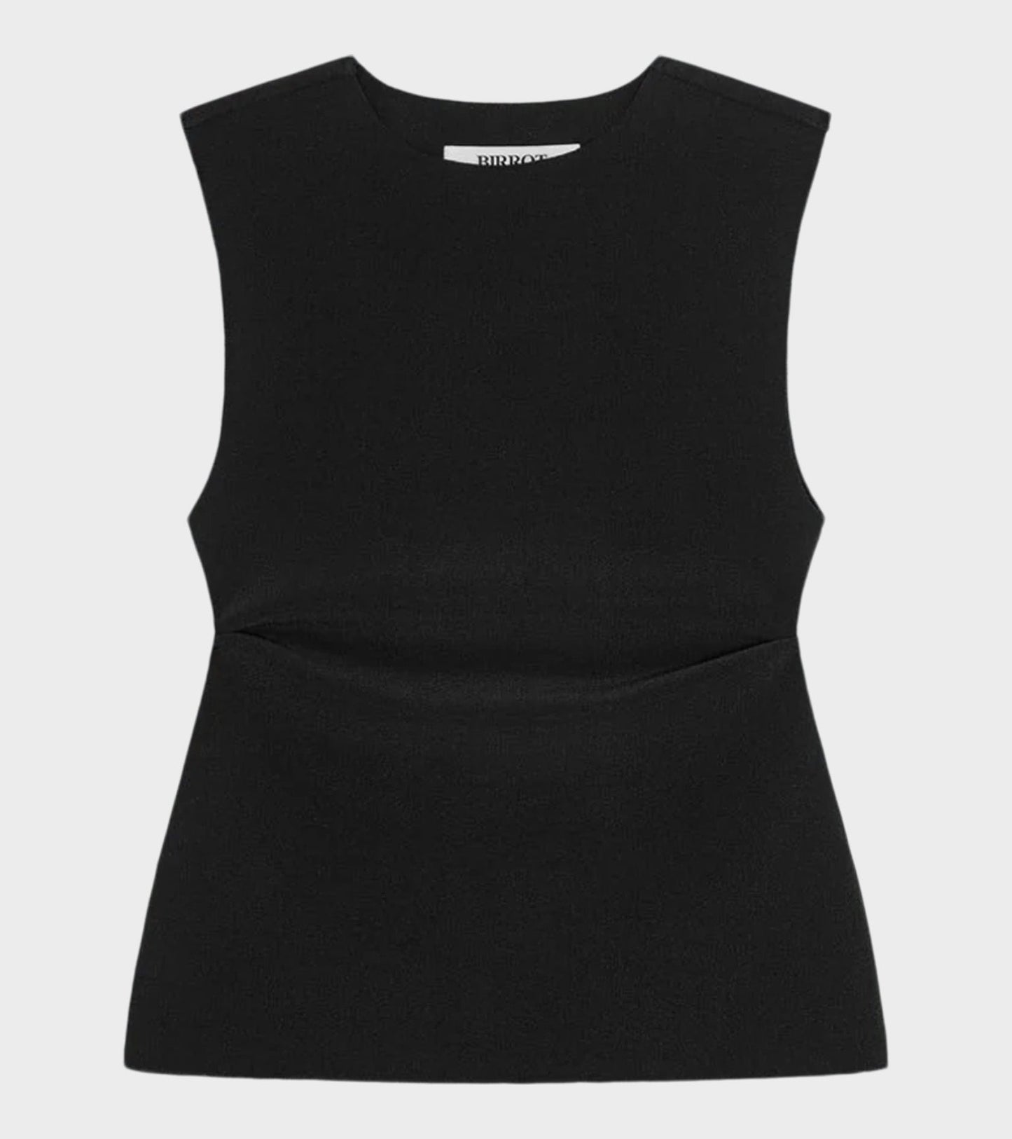Lay2 Drape Top Black