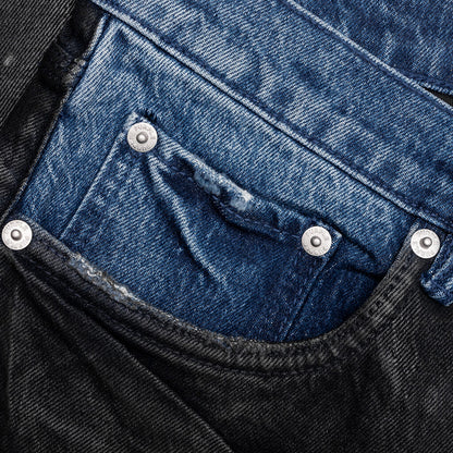 Skinny Coated Indigo - Black