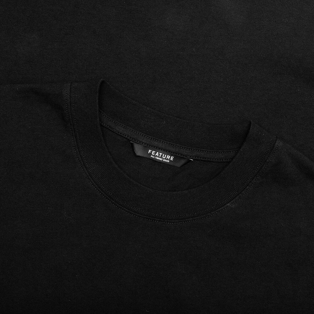 Dean Sleeveless Tee - Black