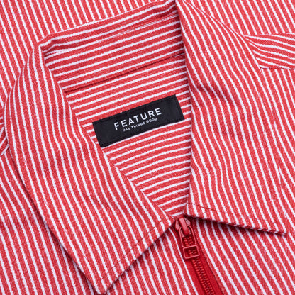 Smith 3/4 Zip Shirt - Red