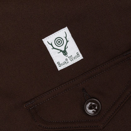 Smokey Twill Shirt - Brown