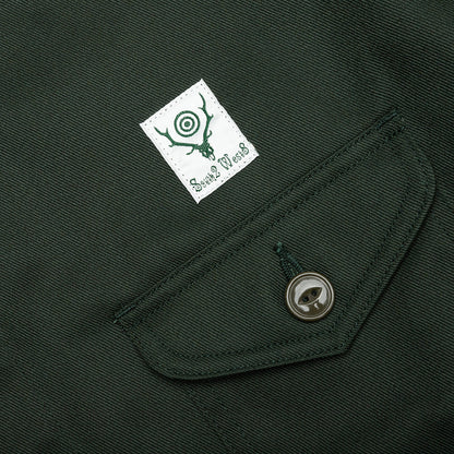Smokey Twill Shirt - Green