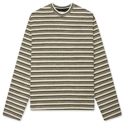 Speak Striped Crew - Olive