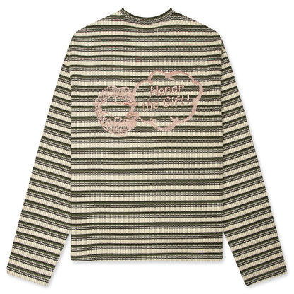 Speak Striped Crew - Olive
