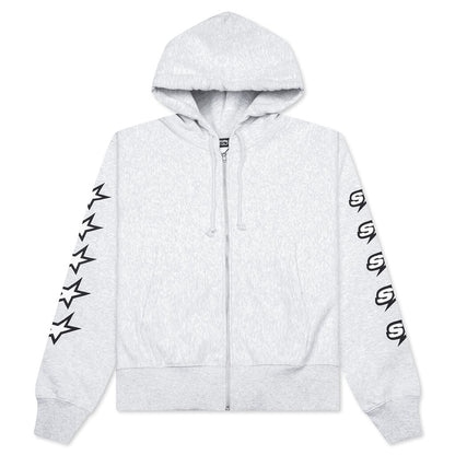 Speedway Zip Hoodie - Ash Heather