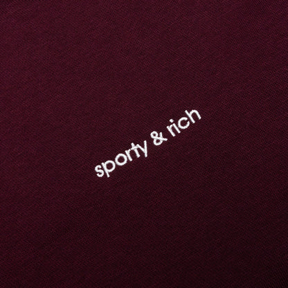 adidas Originals x Sporty & Rich Sweatshirt - Maroon