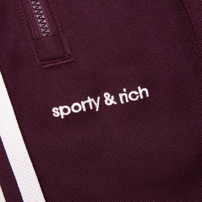 adidas Originals x Sporty & Rich Track Pant - Maroon