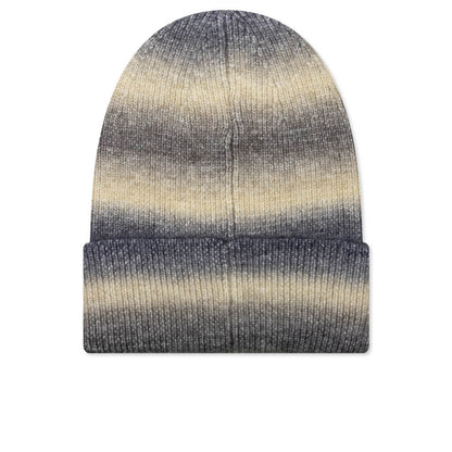 Spray Stripe Cuff Beanie - Lime Multi