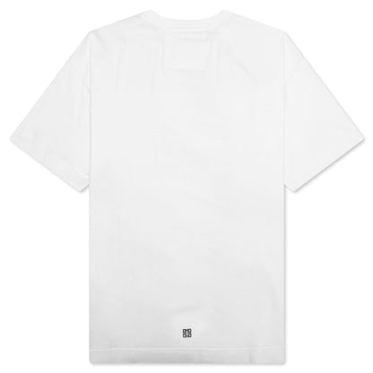 Flowers Cotton T-Shirt - White