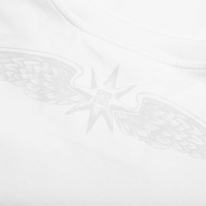 Wings Cotton T-Shirt - White