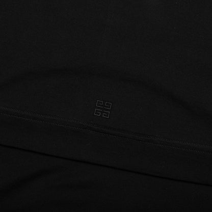 Embroidered Floral Logo Standard - Black
