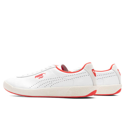 Star Strawberries & Cream - White/Red
