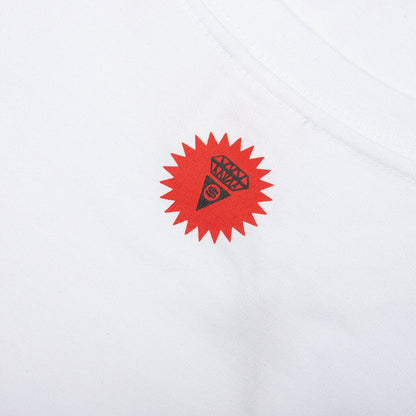 Stick Up S/S Tee - White